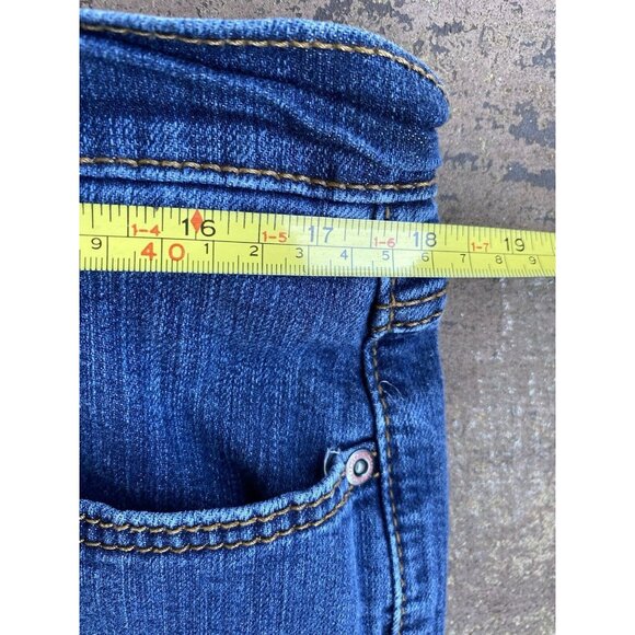 Cinch Jenna Slim Fit Jeans Womens Size 33/15 L Blue Denim Rodeo Western Cowgirl - Picture 8 of 10